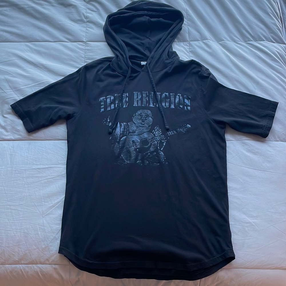 True Religion Short-Sleeve Hoodie